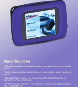 Resim GoldMaster MP4-302 2GB MP4 Oynatıcı 