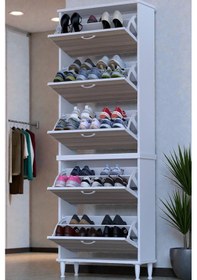 Resim Eliusta Cover 72 Cm Ayakkabılık Dış Kapı/koridor/giyim Odası Uygun Cordoba Renk 72x205x26 Cm Ayakkabılık Cordoba 