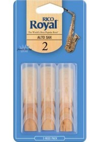 Resim Rico Royal Rjb03 Alto Saxophone 2 Alto Saksofon Kamışı (3'lü Pake 