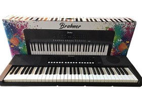 Resim BRAHNER 61 TUŞLU TUŞ HASSASİYETLİ ORG BR-180 