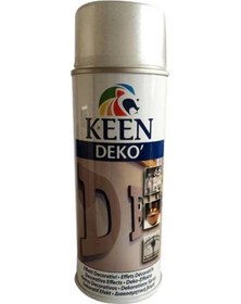 Resim Keen Deko Sprey Boya 400Ml 15015 Metalik Gümüş 