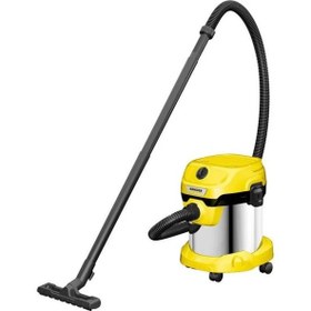 Resim KARCHER WD 2 PLUS S V -15/4/18 ÇELİK KAZAN KÜRE TİPİ SÜPÜRGE Karcher