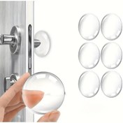 Resim Skygo Şeffaf Silikon Mobilya ve Kapı Durdurucu Darbe Pedi 6 lı 