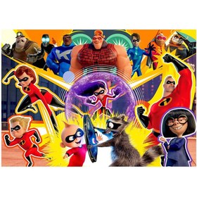 Resim Nessiworld KS Incredibles 2 Puzzle 200 Parça 