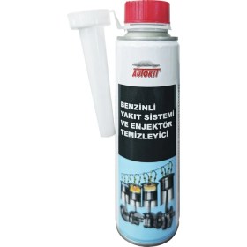 Resim Autokit Benzinli Yakıt Sistemi Ve Enjektör Temizleyici 300 ml 