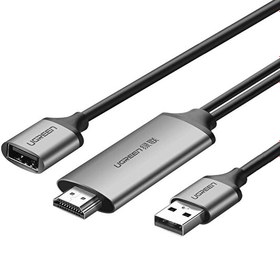 Resim Ugreen 50291 USB To HDMI Digital AV Dönüştürücü 1.5 M Adaptör Kablo Ugreen