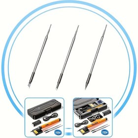 Resim USB-B Yuvarlak Başlı Lehimleme Ucu - Alaşım Malzeme, Pil Dahil Değildir 