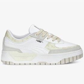 Resim Puma Cali Dream Camo Women White Sneaker Beyaz Kadın Günlük Spor Ayakkabı Beyaz 