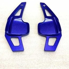 Resim Bmw 3-4-5 Serisi Paddle Shift Mavi (F1 Vites Pedal Kulakçığı) 