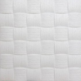 Resim Polsis Strafor Dekoratif Tavan Kaplama Hasır Desen Panel 8'li 50X50 cm 