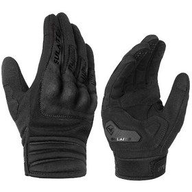 Resim Sulaite Nefes Alabilen İletken Dokunmatik Ekran Motosiklet Eldiveni Siyah 