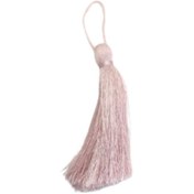 Resim Püskül Tekli 10 cm 1 Adet Toz Pembe 