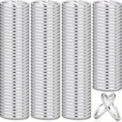 Resim Anahtarlık ve El İşleri İçin Kullanılan 100 Adet Ayrılabilir Anahtar Halkası Paketi (2.5cm) 