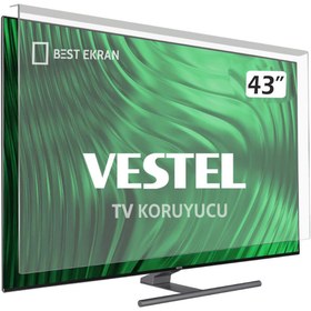 Resim VESTEL 43Q9900 TV EKRAN KORUYUCU - Vestel 43\ inç 108 Ekran Koruyucu 