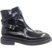 Resim Oneka Shoes Erkek Günlük Çizme gold dilli tokalı siyah açma 420525ÇYT1041 