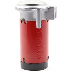 Resim 24v Kamyon/tren Uyumlu Kırmızı Hava Pompa Motoru - Yüksek Sesli Güvenli Sürüş Hava Klarneti 