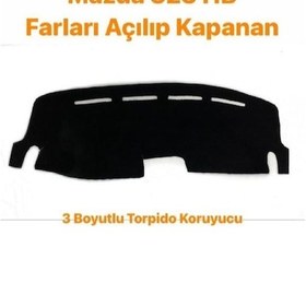 Resim MAZDA 323 HB 3 BOYUTLU HALI KUMAŞ TORPİDO KORUYUCU 