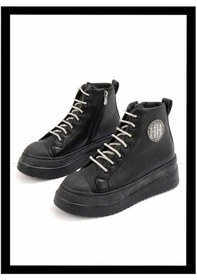Resim Bambi Siyah Siyah Kadın Bot & Bootie K02763030309 001 