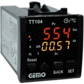 Resim Gemo TT104-24V-R Dahili Zaman Röleli "auto-Tune Pıd" Sıcaklık Kontrol Cihazı 