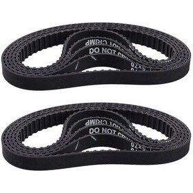 Resim Sıeg C2 C3 Torna Parçaları İçin 10 Adet Senkron Kayış Gt2 Kauçuk Triger Kayışı M1.5x70tx9.5mm 