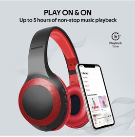 Resim Promate Laboca Bluetooth Kulaküstü Kulaklık 