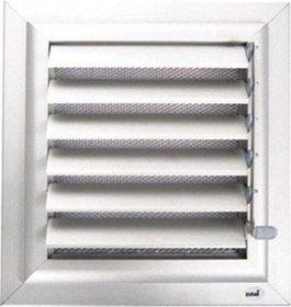 Resim Hok Made Plastik Menfez 30x30 Cm Banyo / Wc Havalandırma Menfezi Panjur 