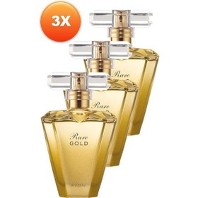 Resim Avon Rare Gold Kadın Parfüm EDP 3 x 50 ML 