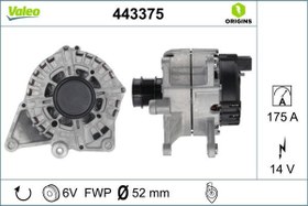 Resim ALTERNATOR 14V 175A MERCEDES W204 W205 W212 W213 C253 R172 W447 