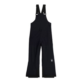 Resim Spyder Youth Scout Bib Unisex Çocuk Siyah Kayak Pantolonu 