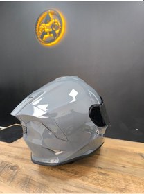 Resim Origine Ece R22.06 Sertifikalı Racing Motosiklet Kaskı Beyaz - Gümüş 