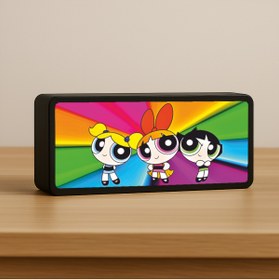 Resim Sfenks. Power Puff Girls LED Lamba & Masa Lambası & Gece Lambası 