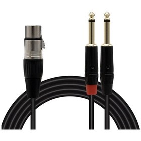 Resim Magicvoice Ld369a Canon Erkek - 6.3 Mono Erkek 1.5 Metre Kablo-178634 