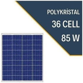 Resim Lexron 85w Polykristal Güneş Paneli 