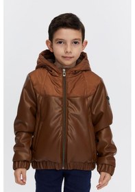 Resim Benitto Kids Erkek Çocuk Mevsimlik Ceket 51321 Kahve Kahverengi 