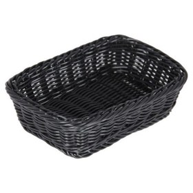 Resim Gurmeaid Ekmek Sepeti, 24x18x8 cm, Siyah 