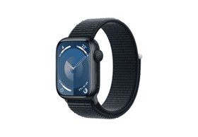 Resim Apple Watch Series 9 Gps 41mm M/L Gece Yarısı Alüminyum Kasa ve Gece Yarısı Sport Band | Apple Apple