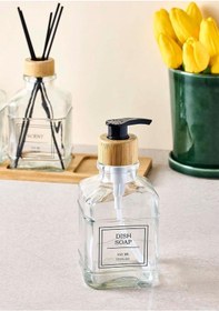 Resim Rogan Kokuluklu Sıvı Sabunluk Seti - 3x350ml Şeffaf 