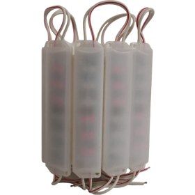 Resim Hazar Led 12 Volt 12 Ledli 3 Watt Kırmızı-Mavi Animasyonlu Çakar Modül LED (5 Adet) 