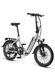Resim Mosso Kronos Elektrikli Katlanır Bisiklet 390h Hyd 20 Jant 7 Vites Silver Çok Renkli 