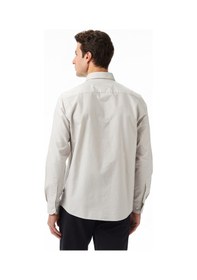 Resim Nautica Erkek Gri Classic Fit Gömlek Düz W57435t Gri 