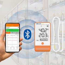 Resim Elitech Gsp-6 Pro Akıllı Sıcaklık ve Nem Kaydedici 
