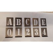 Resim Harf&Rakam Yazı Şablonu 