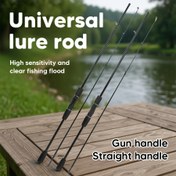 Resim Ultra Hafif Karbon Fiber Olta Kamışı EVA Saplı - Orta Hızlı Hızlı Uç, Düz & Tabanca Sap Tasarımı, Su Damlası & Spin Tekerlekleri - Dayanıklı Tuzlu Su & Tatlı Su Kamışı Levrek, Sazan, Alabalık İçin - Balıkçılar İçin İdeal Hediye (Siyah), Balıkçı Ekipmanı, Şık Tasarım, Yüksek Kaliteli Yapı, Doğa Sporcuları, Deniz Balıkçılığı İçin Olta Kamışı, Sazan İçin Olta Kamışı, Sazan Balıkçılığı Kamışı, Sazan Kamışı, Ultra Hafif Olta Kamışı, Spin 