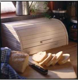 Resim Ekmek Kutusu Çam Ekmeklik 40x26x17 CM 