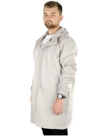 Resim Mode Xl Büyük Beden Erkek Yağmurluk Kapşonlu 22700 Bej 001 