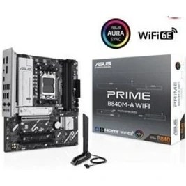 Resim Asus Prıme B840M-A Wıfı 2600 MHz Am5 DDR5 Matx Anakart 