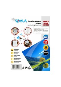 Resim 125 Micron A3 Parlak Laminasyon Filmi 426 X 303mm 50 Li 