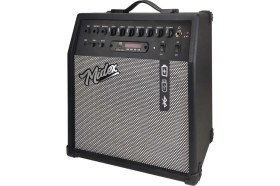 Resim MGA-50USB-BT Elektro Gitar Amfisi 50 Watt USB Bluetooth Şarjlı 4 Girişli 