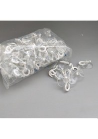 Resim Vantuz Büyük Boy Askılı Vantuz 25 Adet Şeffaf Vantuz Çok Renkli 