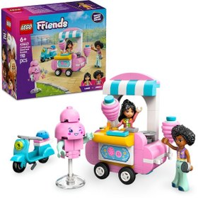 Resim LEGO® Friends Pamuk Şeker Standı ve Scooter 42643 - 6 Yaş ve Üzeri Çocuklar için Mini Bebek İçeren Yaratıcı Oyuncak Yapım Seti (110 Parça) 